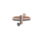 Thin Duo Rings - HIBA JABER